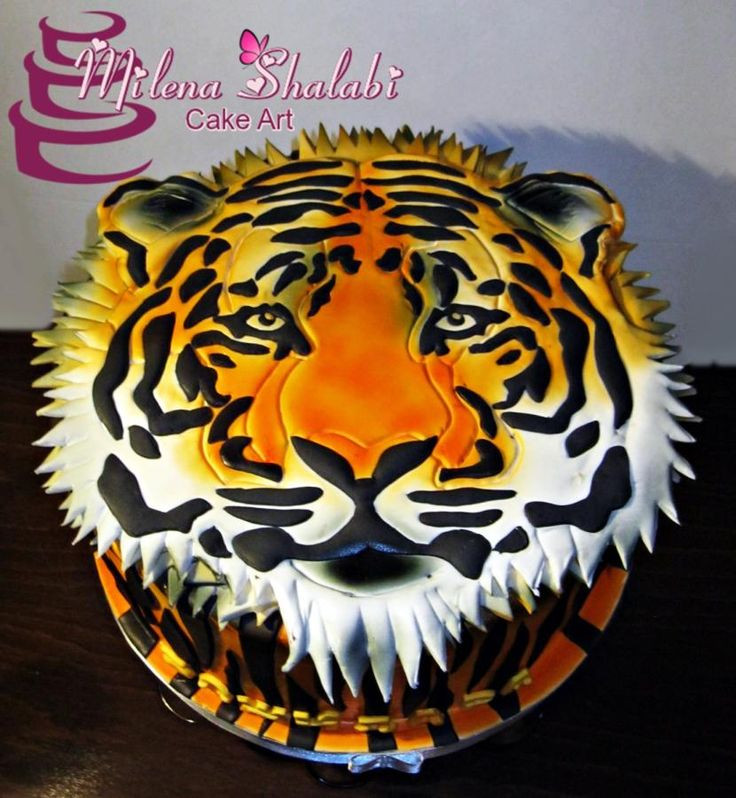 Tiger Birthday Cake
 Tiger Birthday Cakes