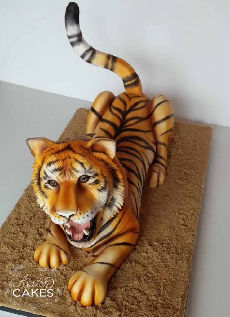 Tiger Birthday Cake
 Tiger Cake Fuzzy Today