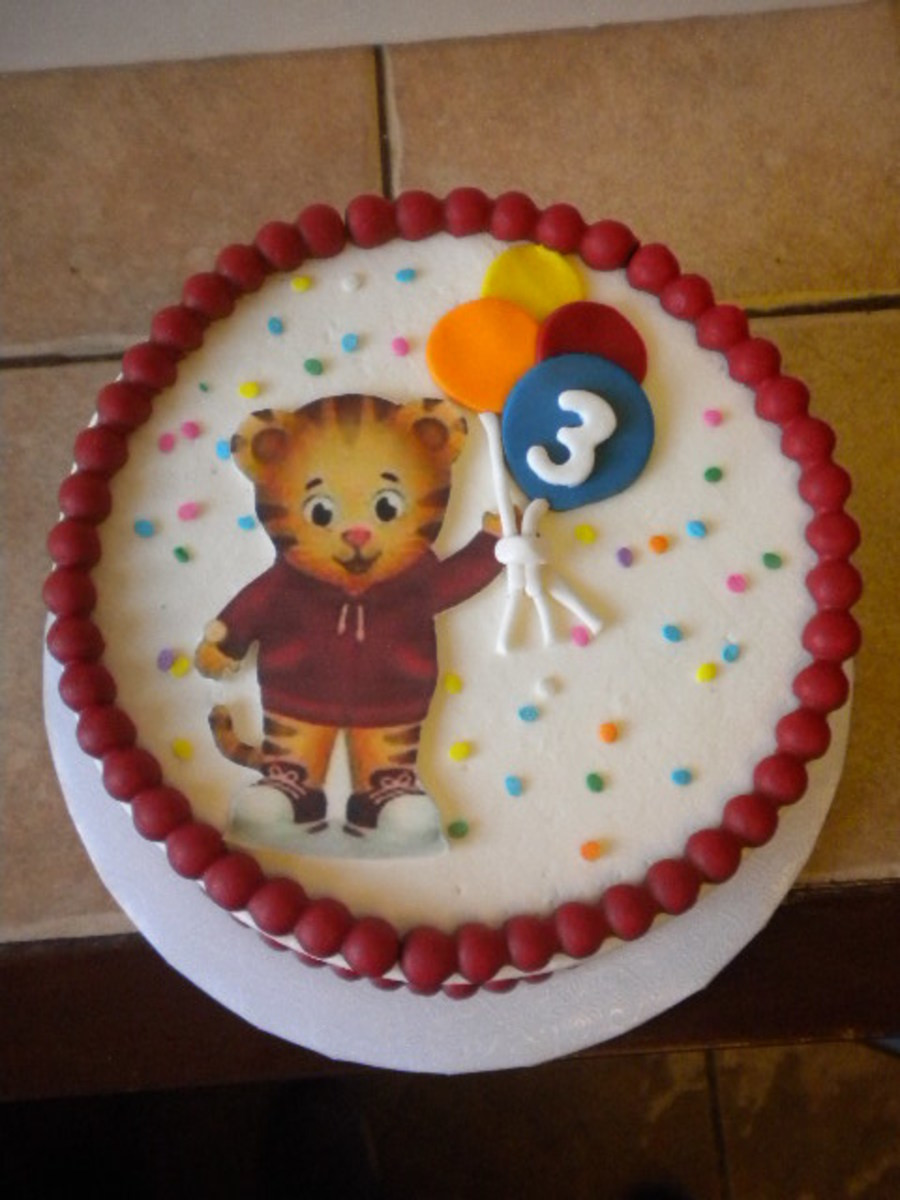 Tiger Birthday Cake
 Daniel Tiger Cake CakeCentral