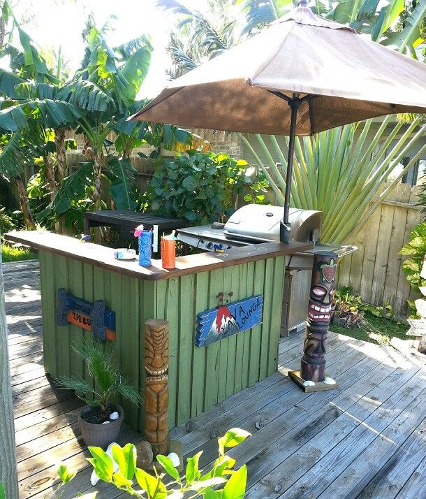 Tiki Backyard Ideas
 33 best Tiki bar patio ideas images on Pinterest