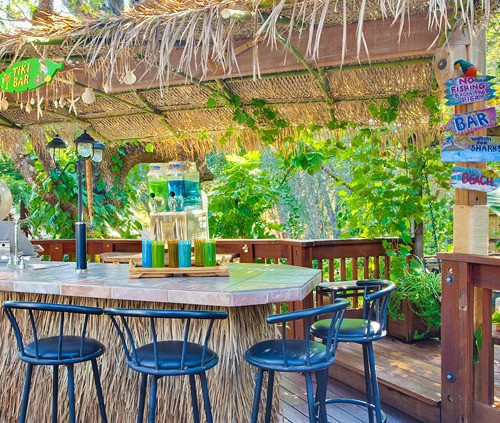 Tiki Backyard Ideas
 Beach & Tiki Bar Ideas for the Home & Backyard Coastal