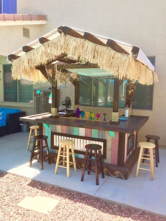 Tiki Paradise In Your Backyard
 Staycation Create a Paradise in your Backyard