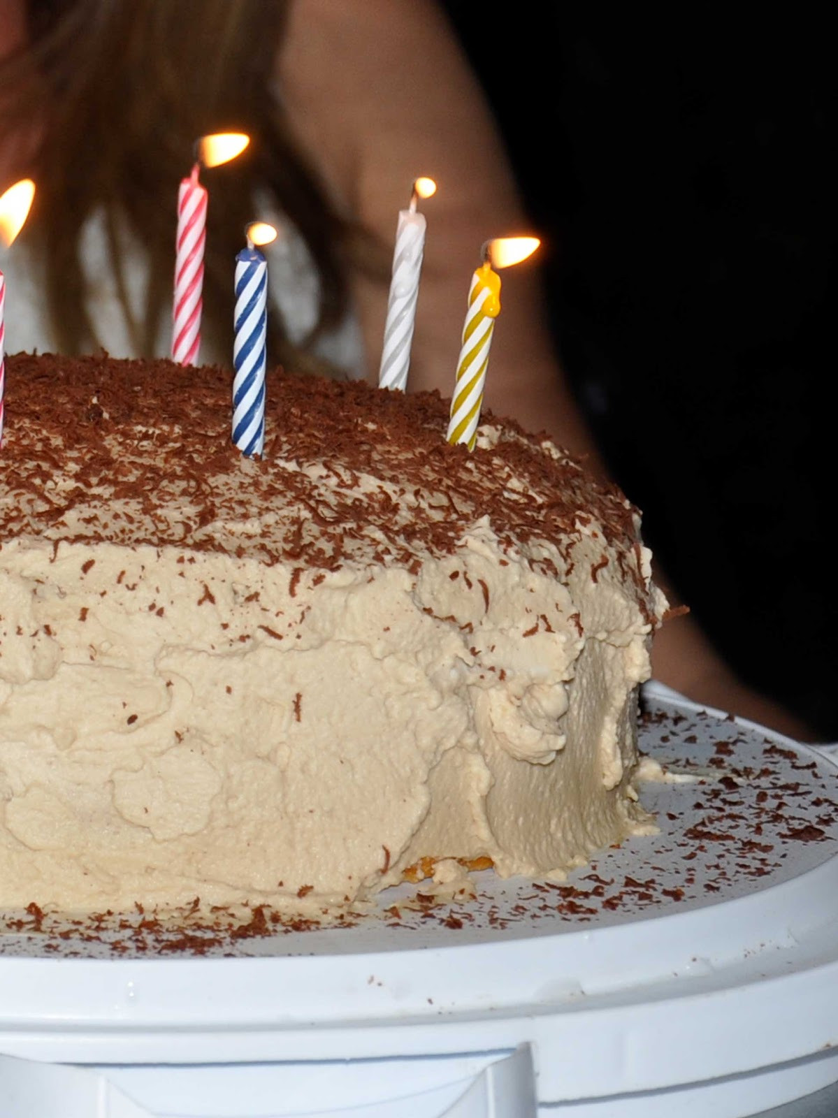 Tiramisu Birthday Cake
 Maple Macaroni Tiramisu Birthday Cake