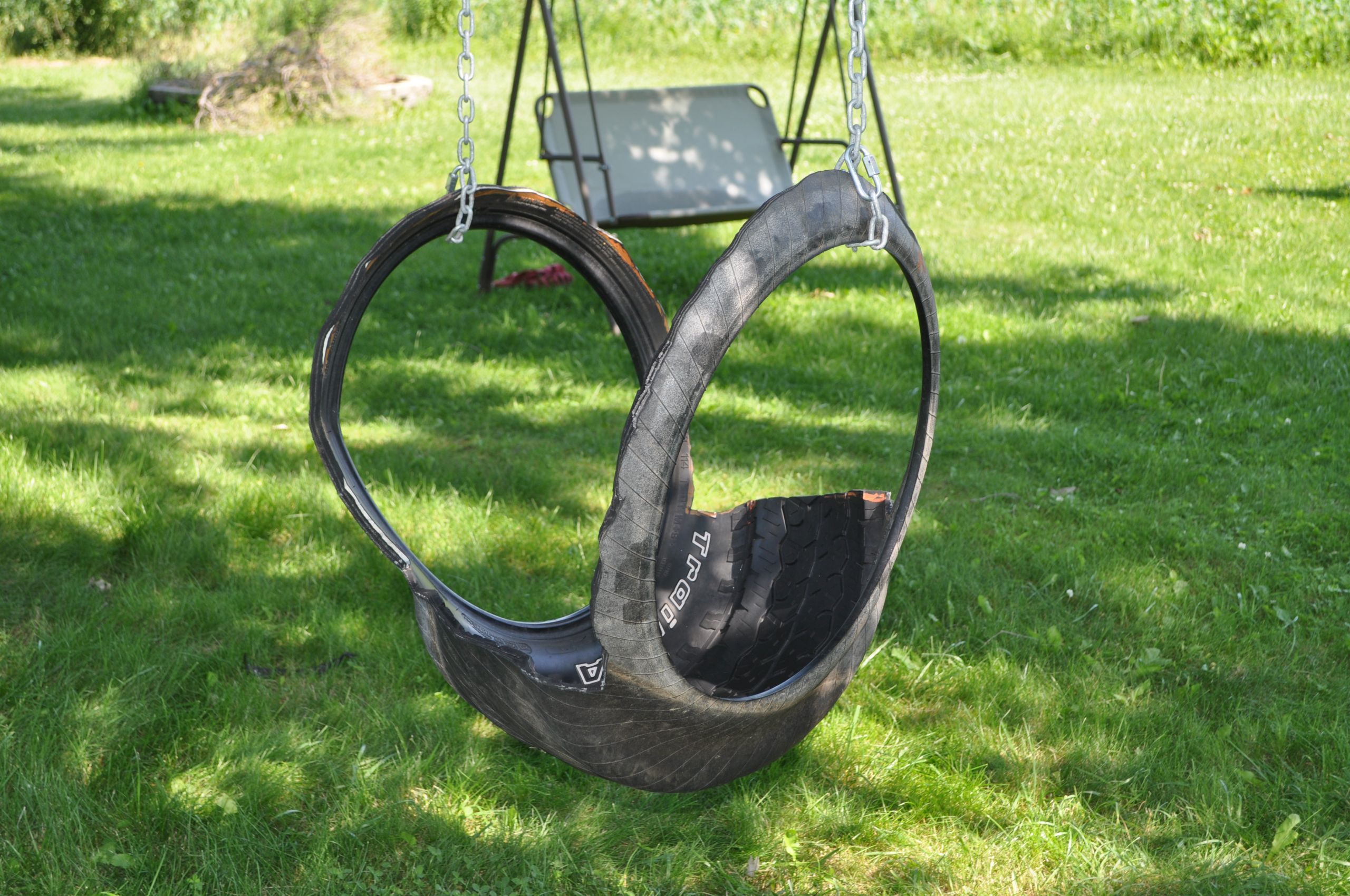 Tire Swing For Kids
 Tire swing seat – Cupcakes and Sandcastles
