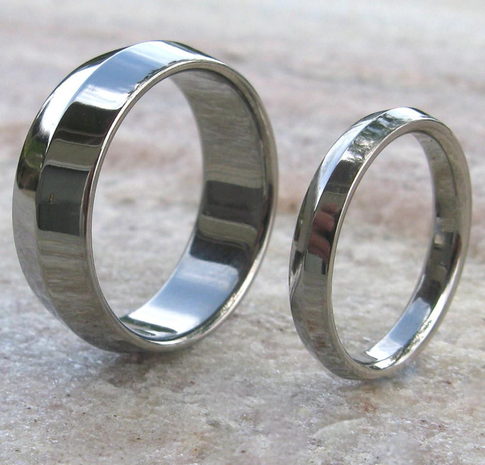 Titanium Wedding Band Sets
 Matching Titanium Wedding Band Set stn7 – Titanium Rings