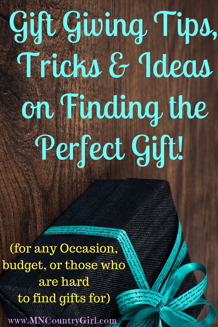 To Find The Perfect Birthday Gift Is Difficult
 Gift Giving Tips Tricks and Ideas on Finding the Perfect