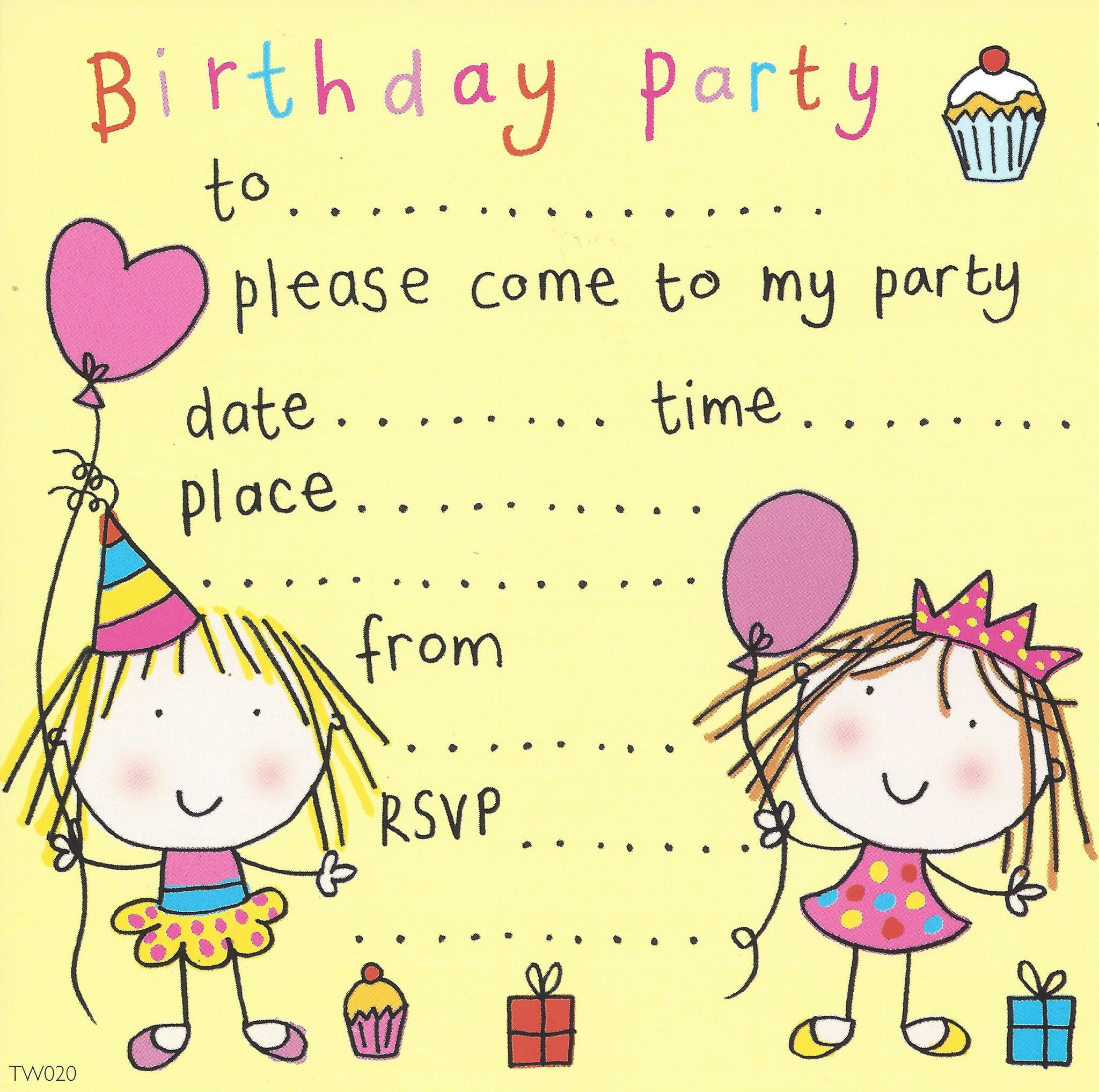 Toddler Birthday Invitations
 party invitations birthday party invitations kids party