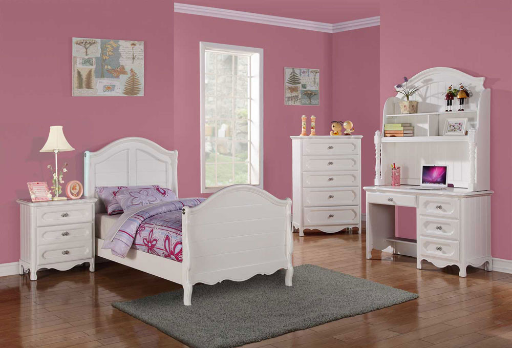 Toddler Girl Bedroom Furniture Sets
 White kids bedroom set Heyleen