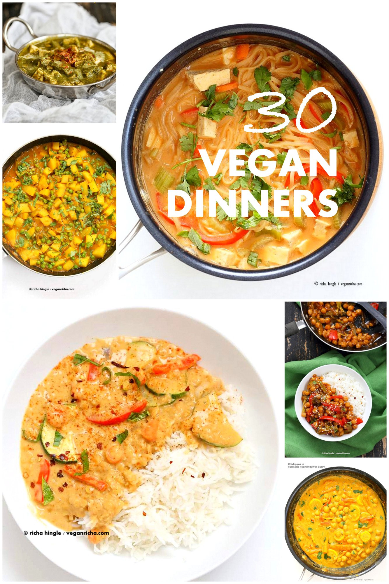 Tofu Dinner Recipes Vegan
 30 Easy Vegan Dinner Recipes Vegan Richa