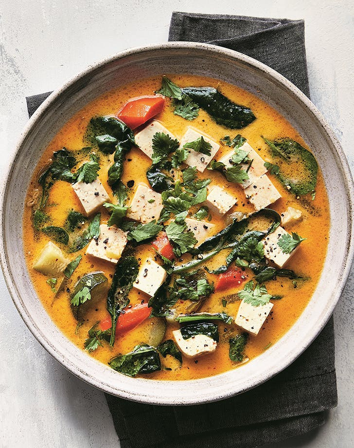 Tofu Dinner Recipes Vegan
 Vegan Keto Coconut Curry Recipe PureWow