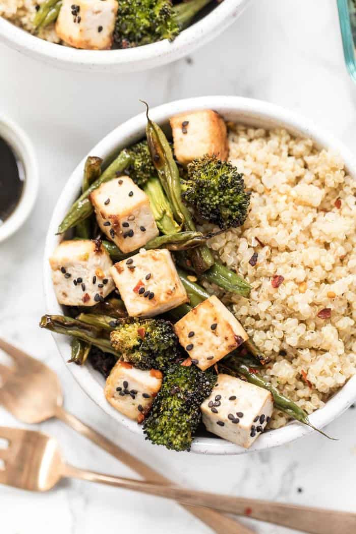 Tofu Quinoa Bowl
 Meal Prep Sesame Tofu Quinoa Bowls Simply Quinoa