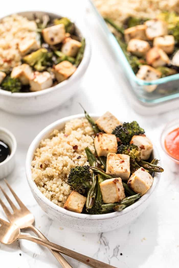 Tofu Quinoa Bowl
 Meal Prep Sesame Tofu Quinoa Bowls Simply Quinoa