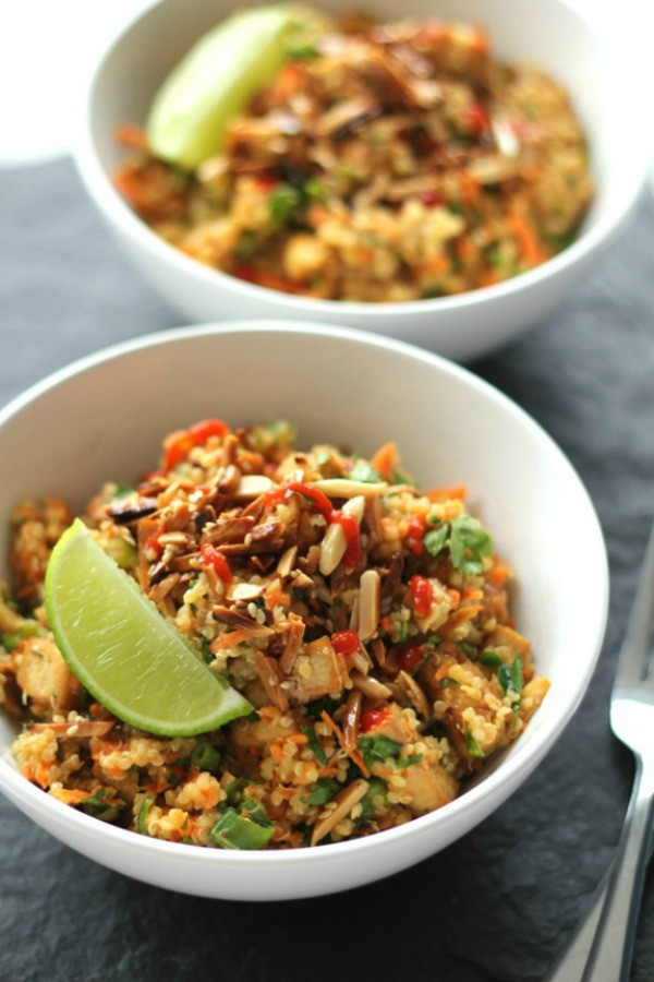 Tofu Quinoa Bowl
 25 Super Healthy Bowl Recipes