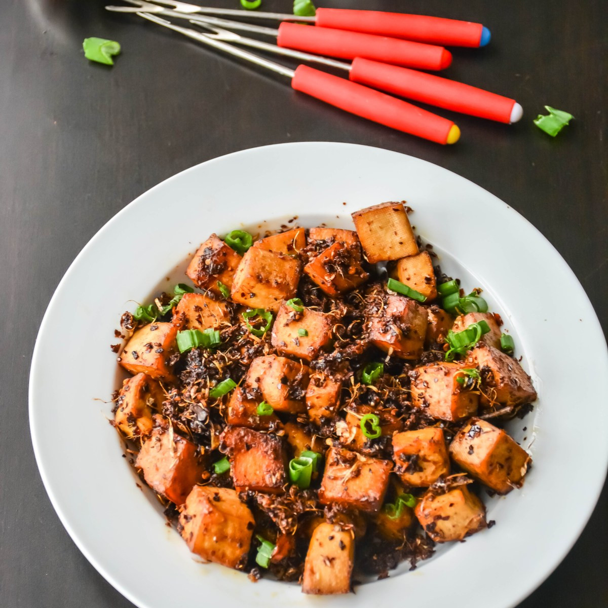 Tofu Recipes Asian
 Spicy Garlic Tofu in 10 minutes – Relish The Bite