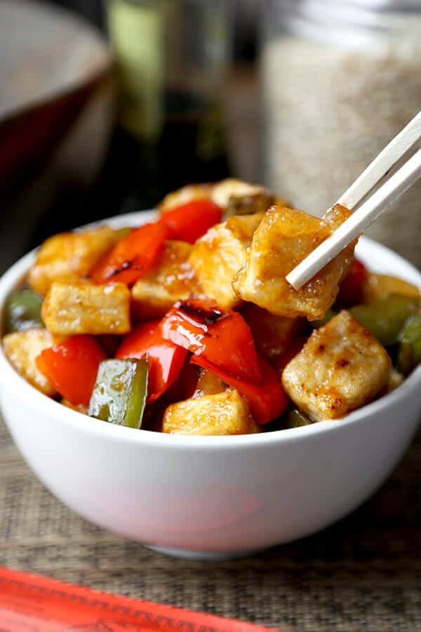 Tofu Recipes Chinese
 Sweet and Sour Tofu Pickled Plum Food And Drinks