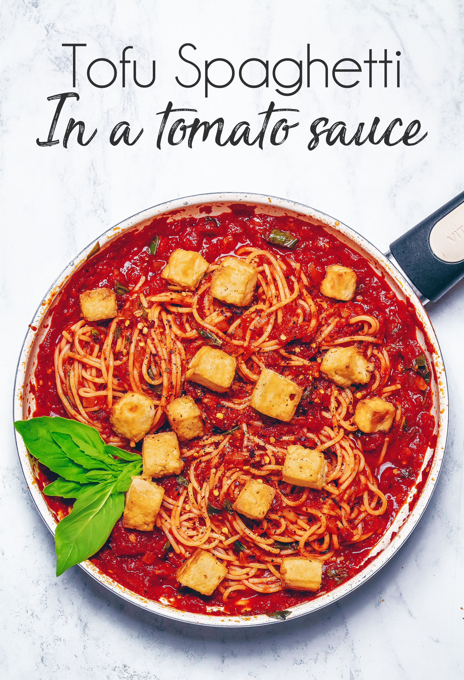 Tofu Spaghetti Sauce
 Tofu Spaghetti in a Tomato Sauce Vegan & Gluten free