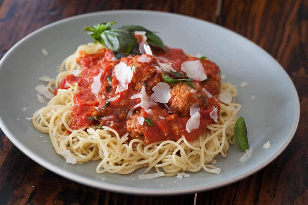 Tofu Spaghetti Sauce
 Healthy Spaghetti and Meatballs 2 Secret Ingre nts