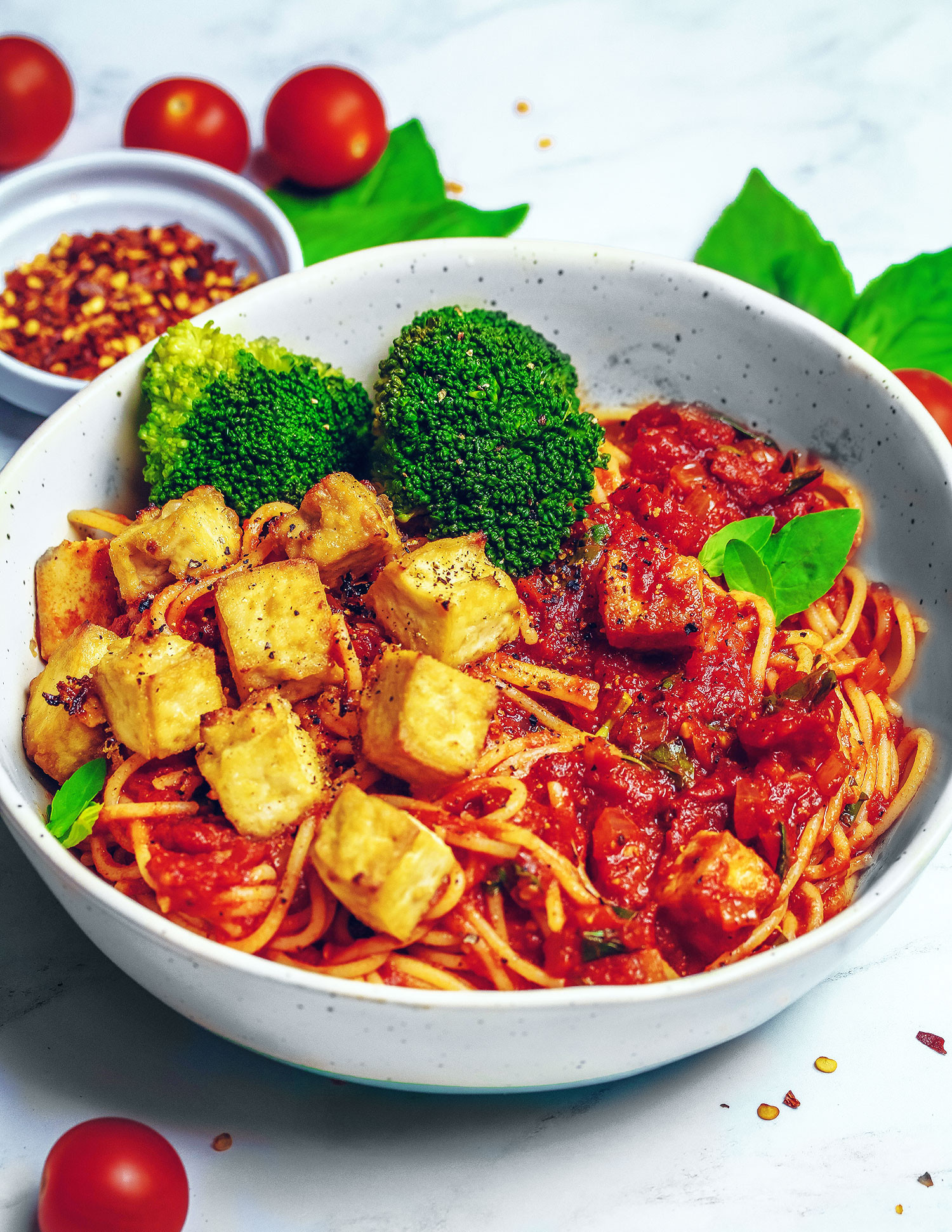 Tofu Spaghetti Sauce
 Tofu Spaghetti in a Tomato Sauce Vegan & Gluten free