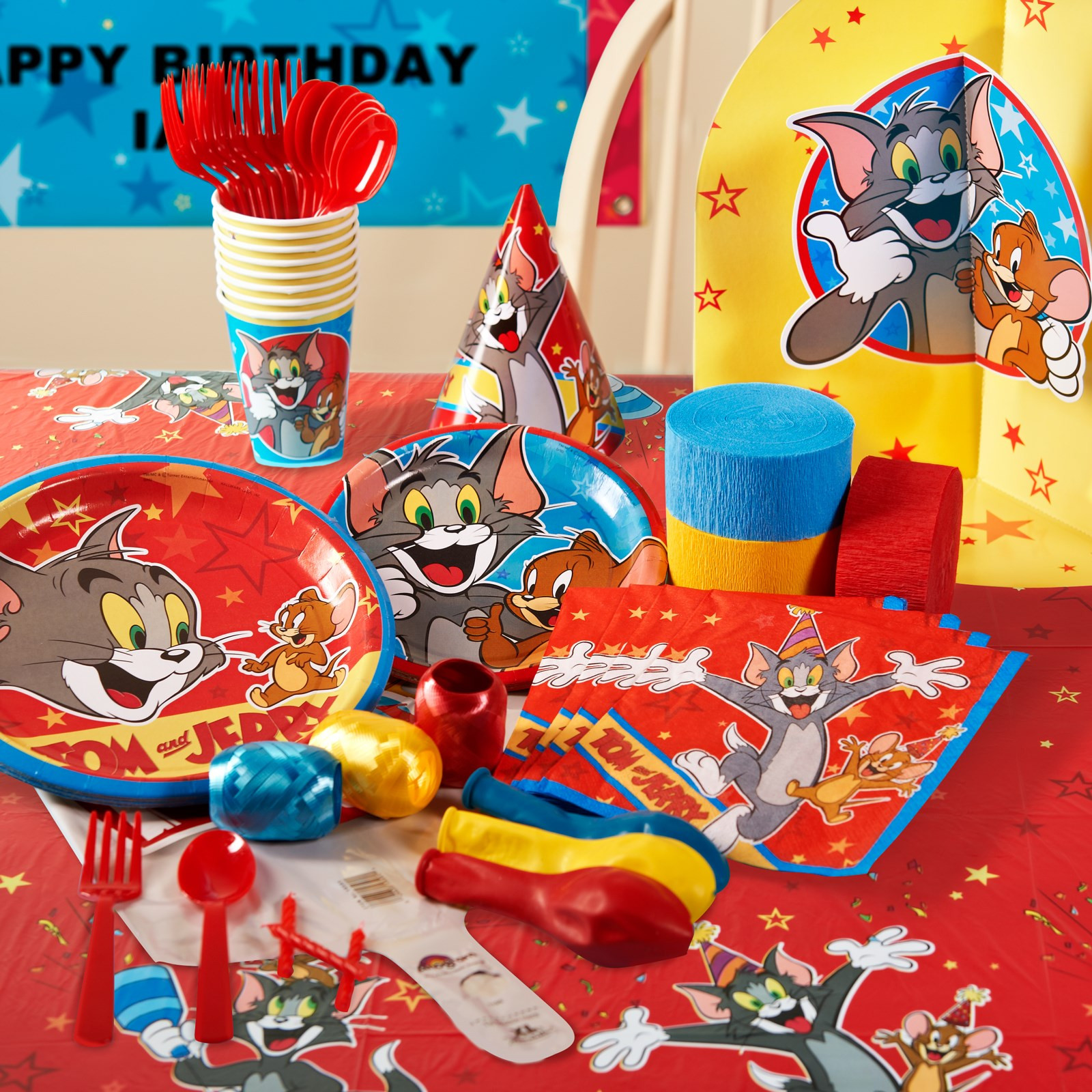 Tom And Jerry Birthday Party
 Tom And Jerry Party Supplies