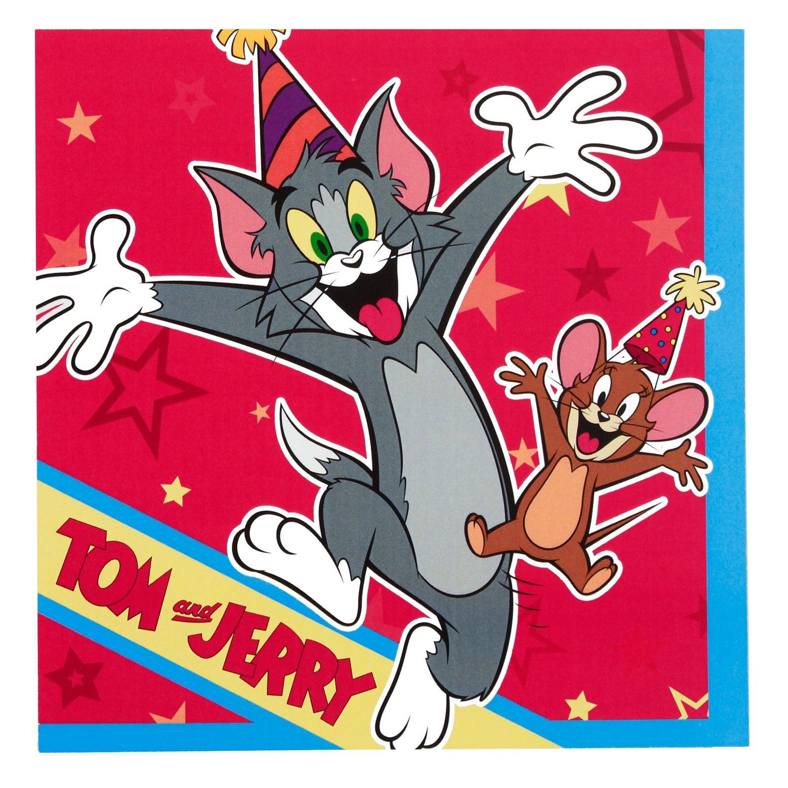 Tom And Jerry Birthday Party
 Tom and Jerry Lunch Napkins