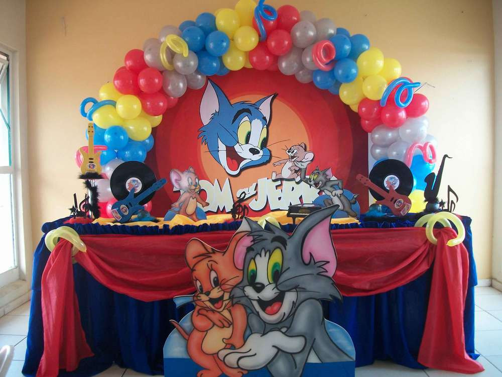 Tom And Jerry Birthday Party
 Tom & Jerry Birthday Party Ideas 1 of 13