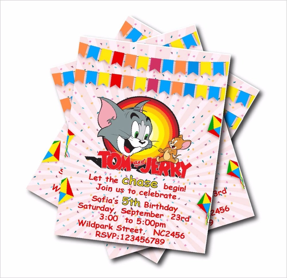 Tom And Jerry Birthday Party
 Aliexpress Buy 20 pcs lot Tom and Jerry Birthday