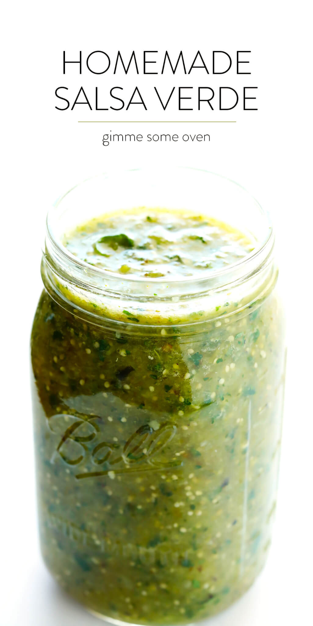 Tomatillo Salsa Verde Recipe
 Salsa Verde