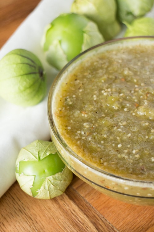 Tomatillo Salsa Verde Recipe
 Easy Tomatillo Salsa Verde Recipe Brooklyn Farm Girl