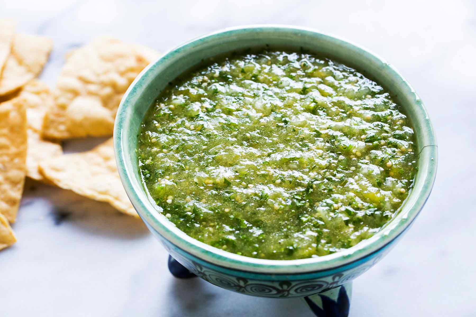 Tomatillo Salsa Verde Recipe
 Tomatillo Salsa Verde Recipe