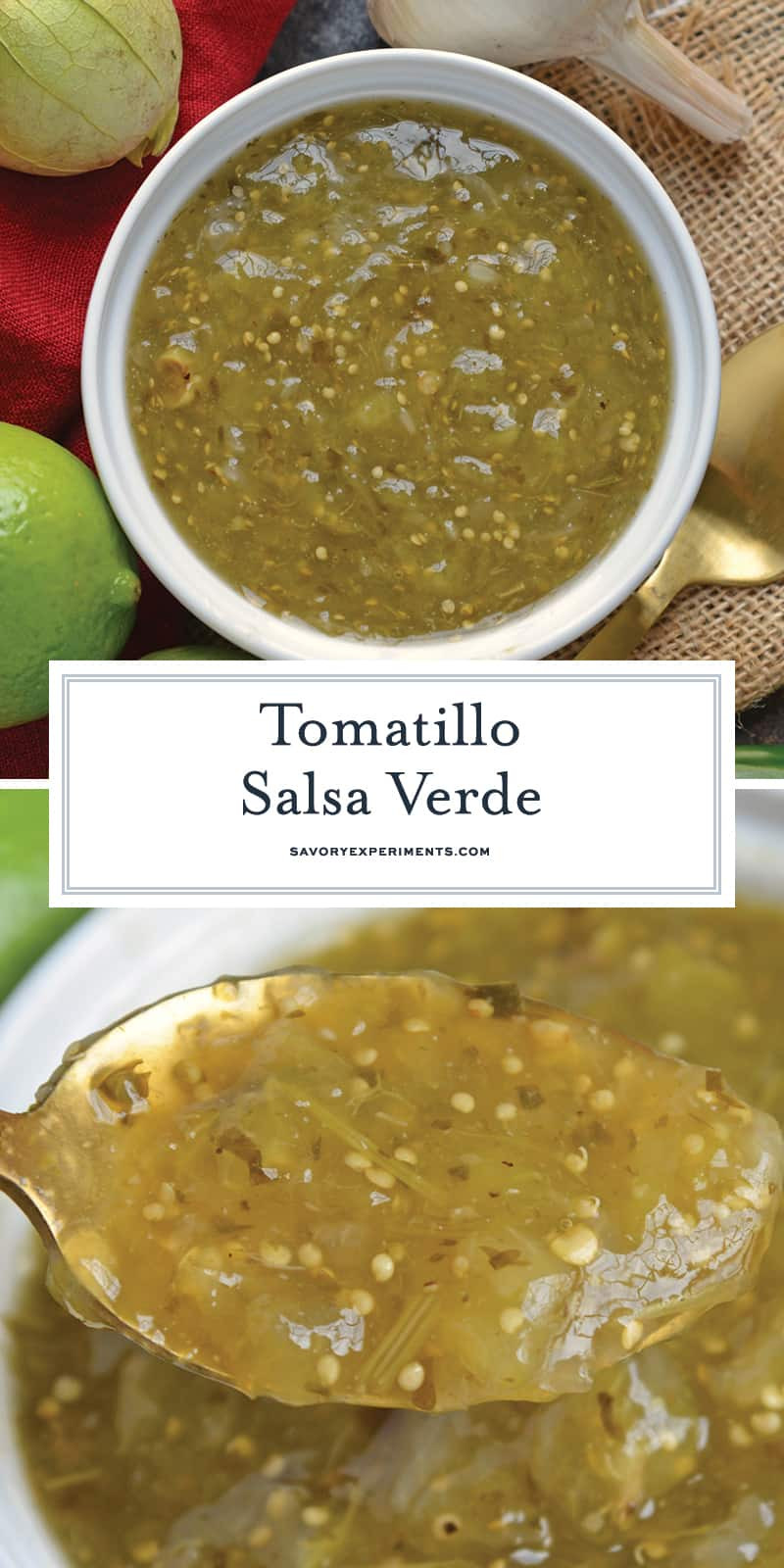 Tomatillo Salsa Verde Recipe
 Tomatillo Salsa Verde Recipe The Best and Easiest Green