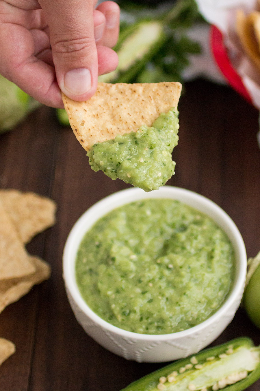 Tomatillo Salsa Verde Recipe
 Avocado Tomatillo Salsa Verde Mexican Green Table Sauce