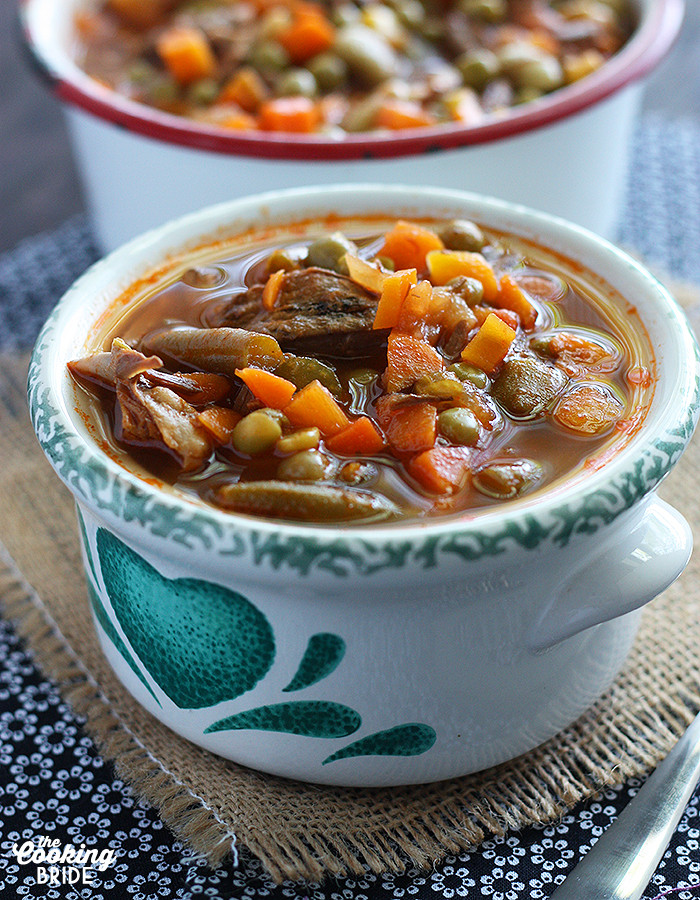 Tomato Beef Vegetable Soup
 Ve able Beef Soup