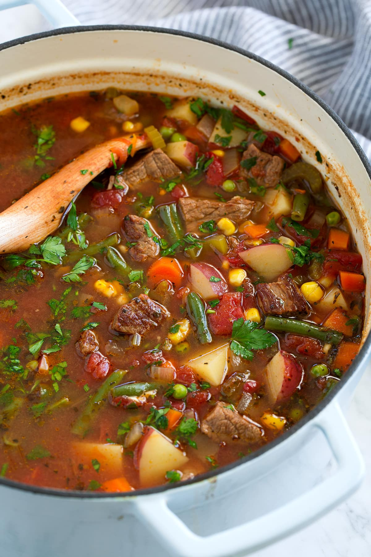 Tomato Beef Vegetable Soup
 Ve able Beef Soup Cooking Classy