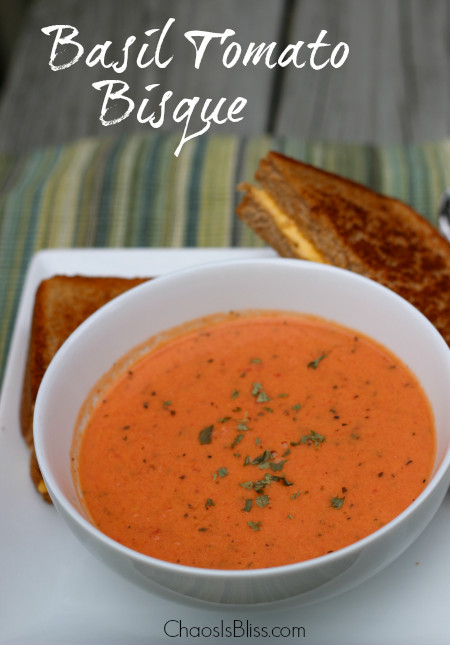 Tomato Bisque Soup Recipes
 Basil Tomato Bisque Recipe