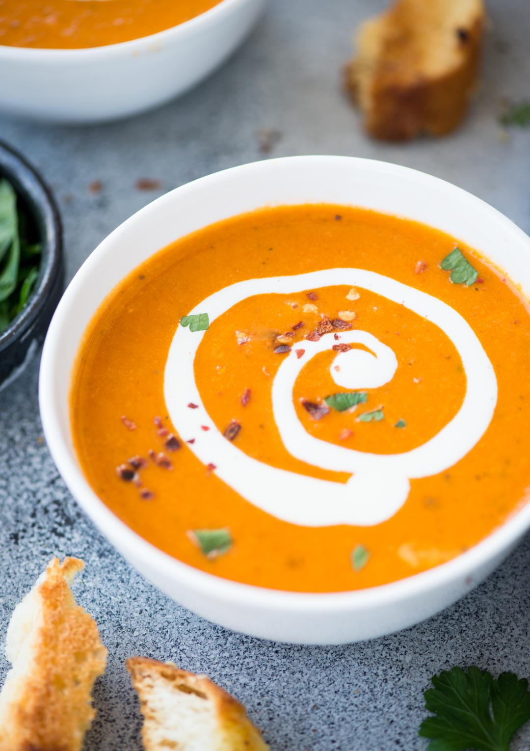 Tomato Bisque Soup Recipes
 CREAMY TOMATO BISQUE The flavours of kitchen