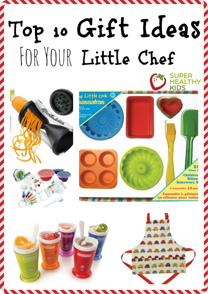 Top 10 Kids Gifts
 Top 10 Gift Ideas for Little Chefs and Healthy Kids