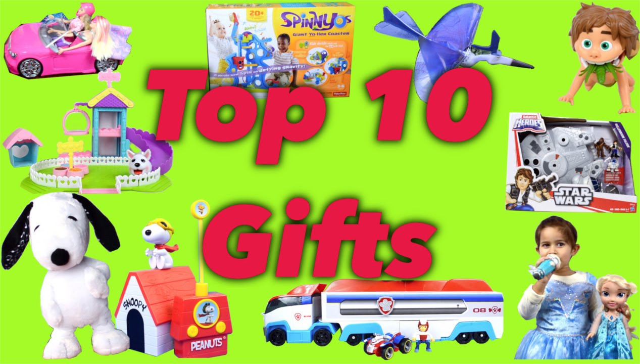 Top 10 Kids Gifts
 Top 10 Toys Holiday 2015 picks Wishlist Gift Ideas