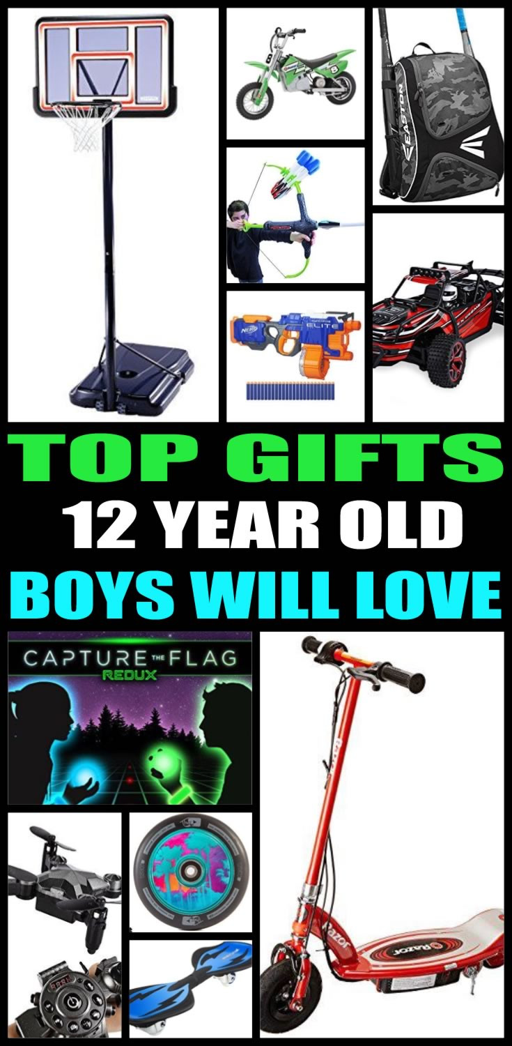 Top Gift Ideas For 12 Year Old Boys
 Best Gifts For 12 Year Old Boys