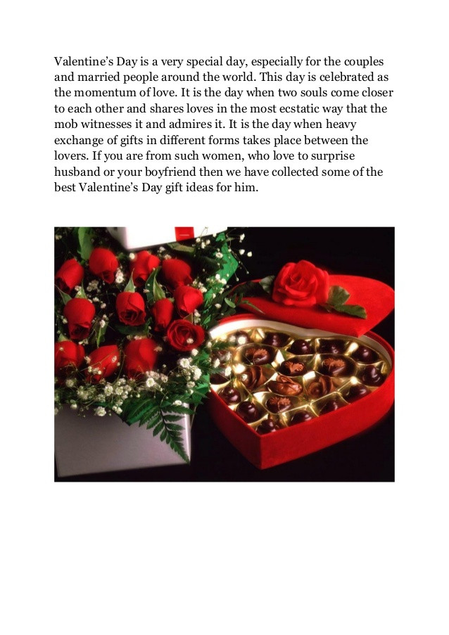 Top Gift Ideas For Valentines Day
 30 best valentine’s day t ideas for him