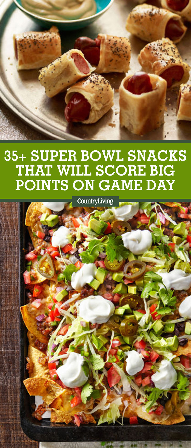 Top Super Bowl Recipes
 35 Best Super Bowl Snacks Appetizers Recipes for a Super