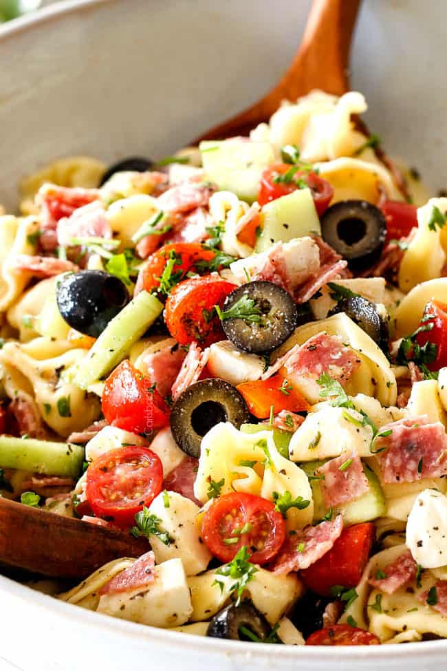 Tortellini Pasta Salad With Italian Dressing
 BEST Italian Pasta Salad with Tortellini