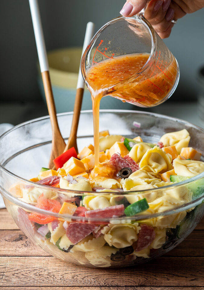 Tortellini Pasta Salad With Italian Dressing
 Italian Tortellini Pasta Salad Recipe