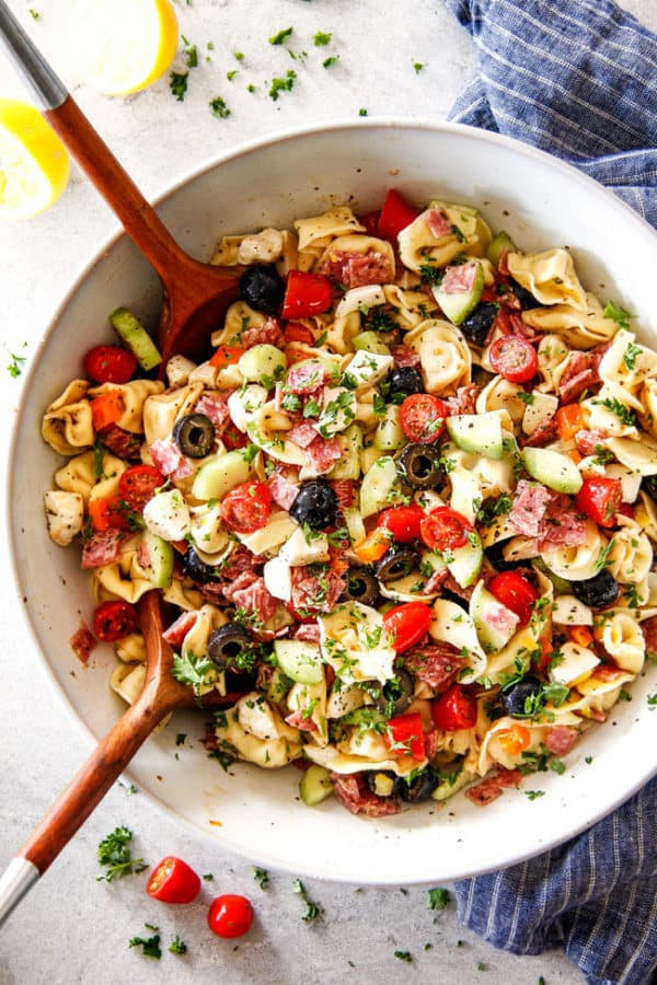 Tortellini Pasta Salad With Italian Dressing
 BEST Italian Pasta Salad with Tortellini