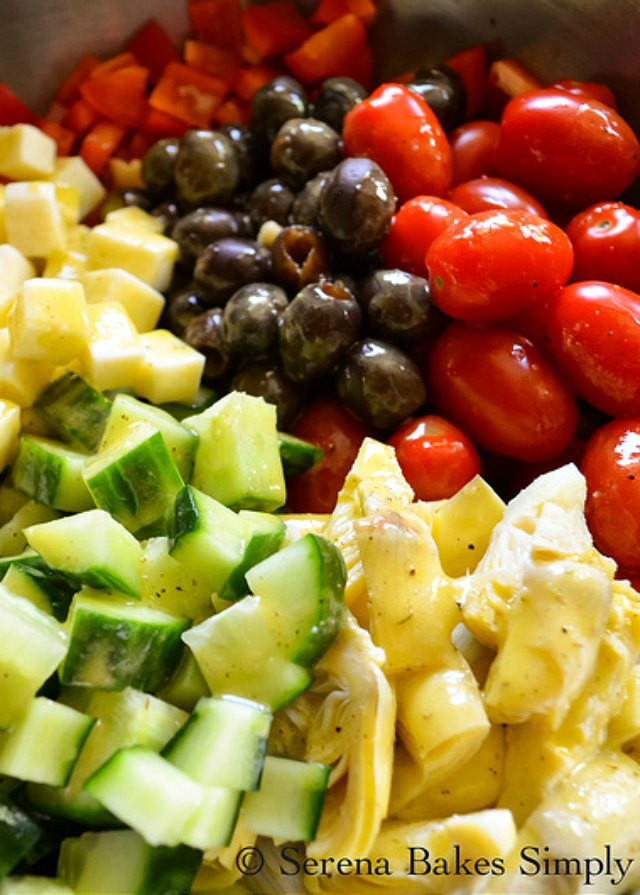 Tortellini Pasta Salad With Italian Dressing
 Cold Italian Tortellini Pasta Salad