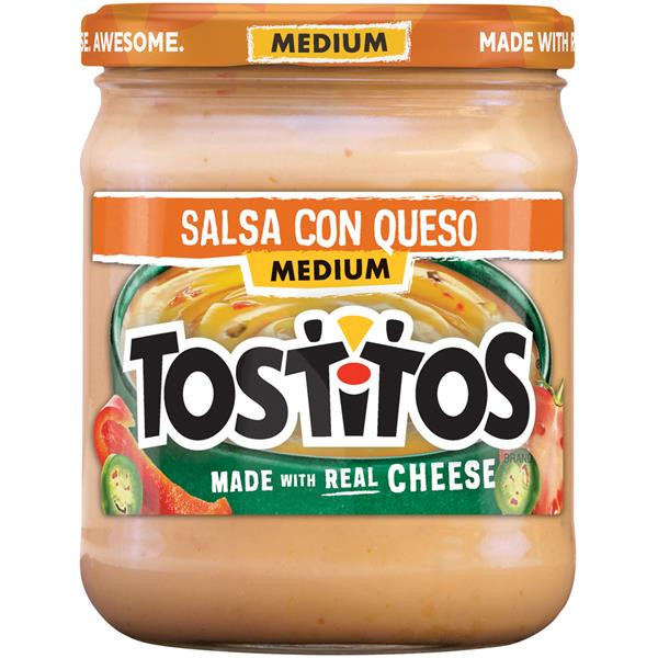 Tostito Salsa Recipe
 Tostitos Brand Medium Salsa Con Queso Dip