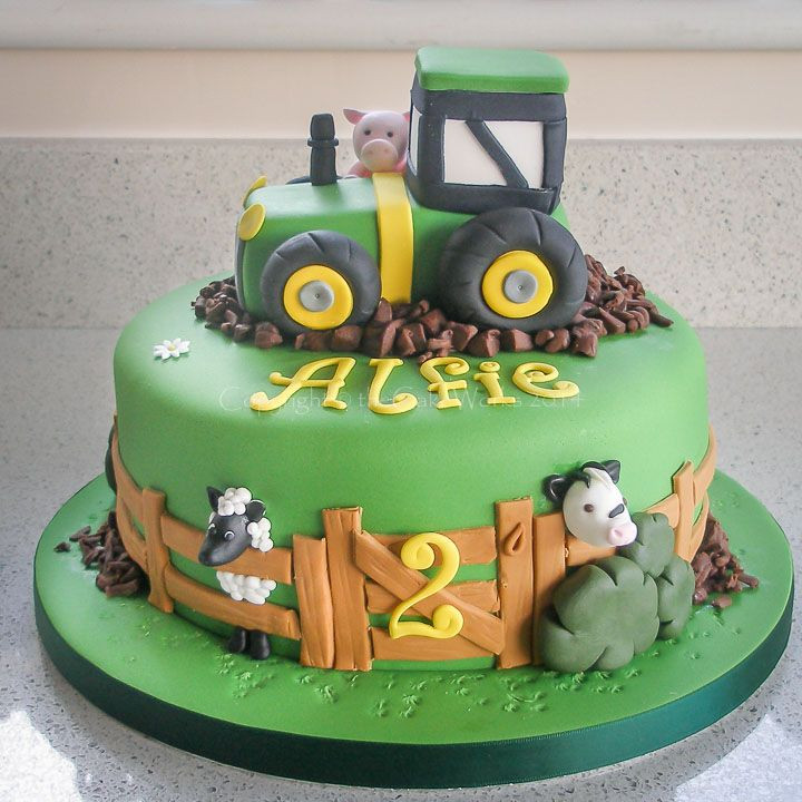 Tractor Birthday Cake
 The 25 best Tractor birthday cakes ideas on Pinterest
