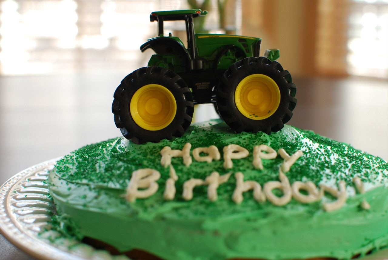 Tractor Birthday Cake
 January 2013