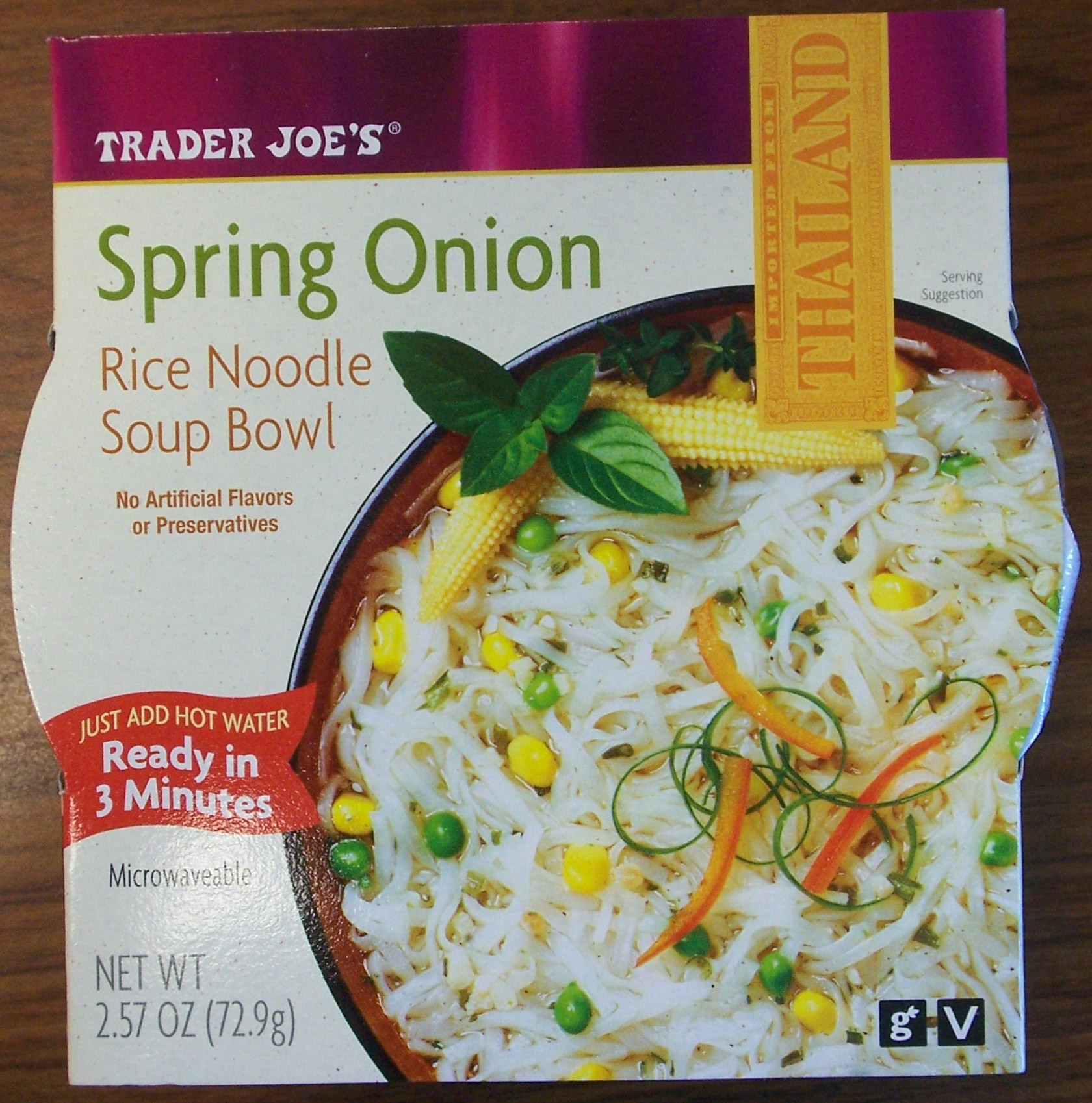 Trader Joe'S Rice Noodles
 Trader Joe’s Spring ion Rice Noodle Soup Bowl