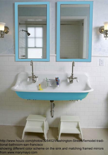 Traditional Bathroom Mirror
 Bright bathroom framed mirrors Traditional Bathroom