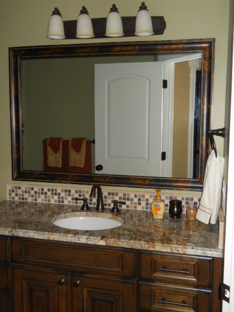 Traditional Bathroom Mirror
 Mirror Frame Kit Traditional Bathroom Mirrors salt